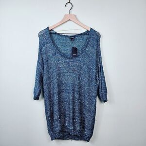 NWT Torrid 3/4 Sleeve Top. Green 3X#027